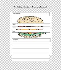 Hamburger Graphic Organizer Blt Writing Sandwich Png