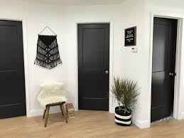 Black Doors And White Walls Black Interior Doors Dark Interior Doors White Walls