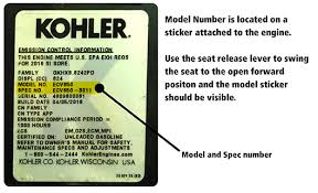 Complete exploded views of all the major manufacturers. Kohler Engine Parts