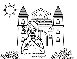 These spring coloring pages are sure to get the kids in the mood for warmer weather. 50 Best Princess Coloring Pages Free Printables For Kids World Of Printables