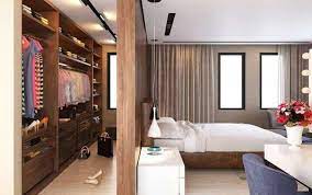 Picà z403 di zalf del gruppo euromobil è una cabina armadio in termostrutturato olmo. Camera Da Letto 15 Mq Con Cabina Armadio
