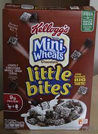 Save when you order kellogg's frosted mini wheats cereal little bites chocolate and thousands of other foods from martin's online. Review Kellogg S Frosted Mini Wheats Chocolate Little Bites