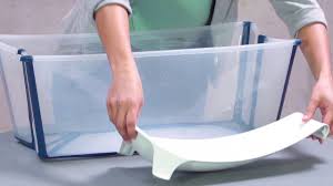 Dream on me splish splash bath tub stand. Baby Bath The Foldable Stokke Flexi Bath Youtube