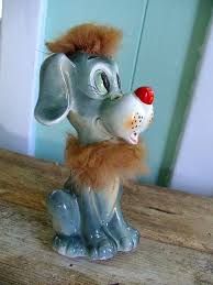 Fuzzy Dog Sewing Caddy By Davar Mid Century Era By Ourvintagehouse 46 00 Sewing Caddy Vintage Fuzzy
