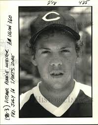 1982 Press Photo American Legion Post 360 baseball pitcher Ronnie Webster