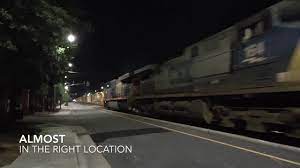 2 Trains Passing In The Night Youtube