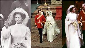 The most elaborate and expensive princess wedding dresses we've ever seen, including princess diana, kate middleton and so many more. The Royal Order Of Sartorial Splendor Wedding Wednesday Princess Anne S Gown