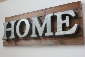 Faux steel metal letters home. Home Metal Letters Galvanized Zinc Steel Initial Home Room Decor Diy Signs Letter Industrial Vintage Style Silver Monogra Metal Letters Galvanized Letters Home