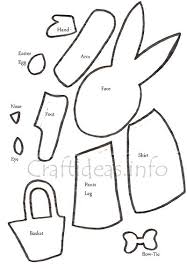 Howdy to you, traveling neighbour! Crafts For Kids Fun Foam Easter Bunny And Egg Craft Template 2