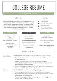 College Student Resume Sample Writing Tips Resume Genius