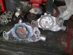 Reverse water pump