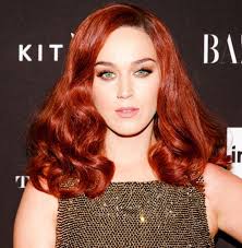 Katy Perry Kizil Sac Modelleri Katy Perry Kizil Sac Sac