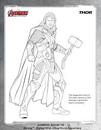 Marvel Avengers Coloring Pages For Kids Drawing With Crayons