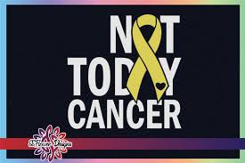 Check out our child cancer ribbon selection for the very best in unique or custom, handmade pieces from our digital shops. Not Today Cancer Ribbon Childhood Cancer Graphic By Ssflower Creative Fabrica