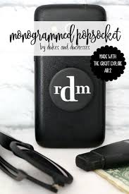 Download Monogrammed Popsocket Cricut Tutorial Template How To Make Your Own Sized Monogram