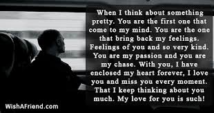 It means she wants you to do something. Thinking Of You Messages For Her