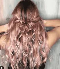 30 Best Rose Gold Hair Ideas Gold Ombre Hair Hair Styles Ombre Hair Color