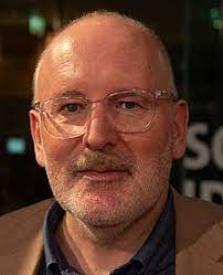 The european commission will reorient its work programme on the basis of the european parliament's democratic majority, not of those who shout or walk away. Frans Timmermans Wikidata