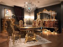Chippendale dining tables, for one, often had ball and claw feet, and heavy profiles. Casa Padrino Luxury Baroque Dining Room Set Brown Antique Gold 1 Dining Table 8 Dining Chairs Dining Room Furniture In Baroque Style Noble Magnificent