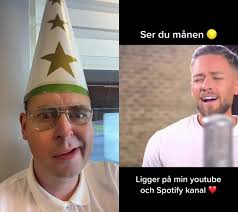 #duett med @Daniel Bentzen #Singing ser du månen? #månen #ser  #tonythestarboy #jakobbyskén