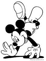 Mickey mouse minnie mouse hitam dan putih mickey mouse putih pahlawan teks png pngwing. Gambar Mickey Mouse Hitam Putih Untuk Diwarnai