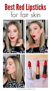 Red lipsticks orange lipstick lipstick beauty tips for hair makeup for brown eyes red hair makeup blue lips makeup shop white teeth brown lipstick pink lipstick shades lipstick for fair skin blue lip gloss best lipsticks. Best Red Lipsticks For Fair Skin Kindly Unspoken