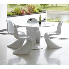 Tables Design Au Meilleur Prix Table Ronde De Repas Design Tulipe Laquee Blanc 120 Cm Inside75