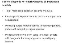 Negara kita mengamalkan sikap keterbukaan dalam menangani isu pendatang tanpa izin. Sebutkan 3 Tiga Sikap Positif Yang Sesuai Dengan Pengamalan Pancasila Sila Ke 5 Di Lingkungan Brainly Co Id