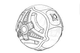 Rocket ball io is a fun multiplayer online game, in which you have to drive a car through the screen trying to hit the ball into your opponent's goal. Ball Rocket League Coloring Page Free Printable Coloring Pages For Kids