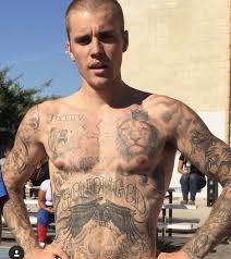 Justin bieber has a very interesting tattoo collection but what are they all? On Twitter Justin Bieber Tattoos Justin Bieber Promis