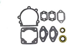 Over time, the spark arrestor can become clogged with soot. Amazon Com Jwn Br420 Gaskets Set Oil Seal For Stihl Br400 380 320 Sr420 Blower Cylinder Intake Exhaust Muffler Crankcase Carbuertor Air Cleaner Patio Lawn Garden