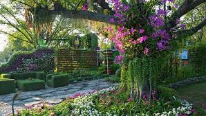 10 Breath Taking And Magical Ideas For Decorating Your Tree Garden Garden Services Tropical Garden Design