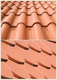 See The Versatile Nature Of Terracotta And How It Is Used In Modern Design Here On Colorfully Behr Ceramic Roof Tiles Roof Tiles Clay Roof Tiles
