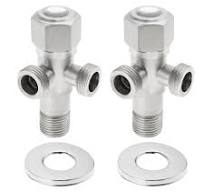 Be In Your Mind 2 Sets 1/2 Stainless Steel Double Angle ...
