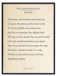 Macbeth Out Out Brief Candle Shakespeare Book Page Style Literary Quote Print Fine Art Paper Laminated Or Framed Multiple Sizes Book Quotes Classic Macbeth Quotes Literary Quotes