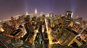 Fisheye New York City Hd Wallpaper 1920x1080 Jpg 1920 1080