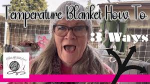 Crochet Temperature Blanket Project Explanation