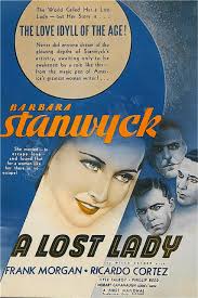A Lost Lady Us Poster Art Clockwise From Left: Barbara Stanwyck Frank  Morgan Richardo Cortez Lyle Talbot 1934 Movie Poster Masterprint