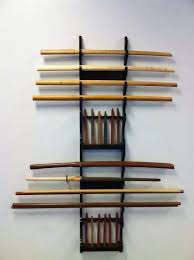 Image result for bokken wall stand