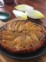 Ma Recette De Tatin D Endives Laurent Mariotte Recettes De Cuisine Tatin Endive Petits Plats En Equilibre