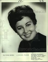 1968 Press Photo Lorene Mann featured