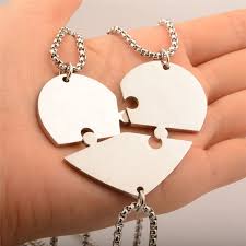 Check spelling or type a new query. New Design Stainless Steel Jigsaw Puzzle Piece Necklace Three Best Friend Heart Necklace Set Buy Puzzle Piece Necklace Best Friend Necklace Set Friend Heart Necklace Product On Alibaba Com
