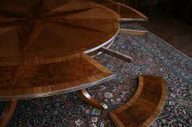 Round Mahogany Dining Table With Leaves Antique Reproduction Mahogany Dining Table Large Round Dining Table Live Edge Dining Table