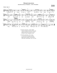 O what a foretaste of glory divine! Hymn Blessed Assurance