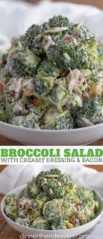 Make an extra egg if you want to use it to garnish. Easy Broccoli Salad Dinner Then Dessert