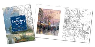 There's something for everyone from beginners to the advanced. Thomas Kinkade Coloring Book Thomas Kinkade Studios