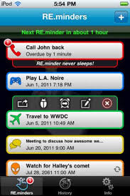 Re Minder Pro 7 99 Advanced Repeating Support Days Of The Week Specific Repetions End Dates And More Customiz Apple Apps Apple Technology App