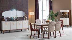 ferra yemek odasi mondi mobilya yatak baza ev tekstili koltuktakimlari rapsodi yatakodasitakimlari yemekodasitakimlari home decor dining table furniture