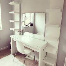 Nuevo Vestidor Mesa Ikea Malm Y Estantes Ikea Lack Ikea Lack Shelves Dressing Room Design Bedroom Dressing Table