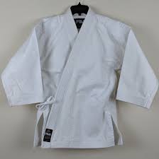 Fuji Advanced Brushed Karate Jacket Size 2 White